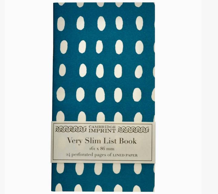 Very Slim List Book