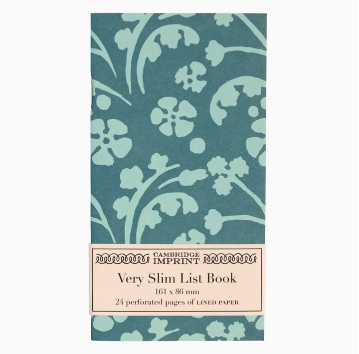 Very Slim List Book