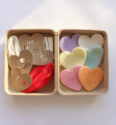 Candy Heart Felting Craft Kit