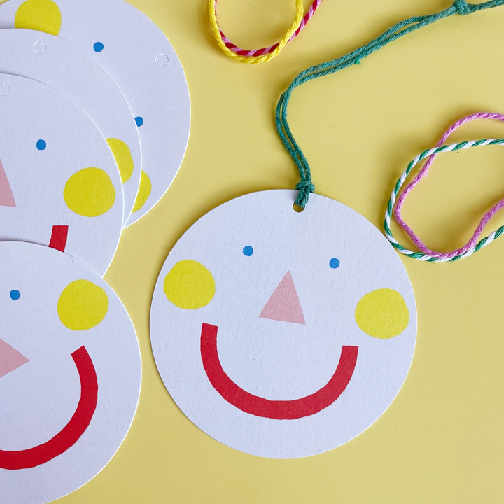 Smiley Face Gift Tags