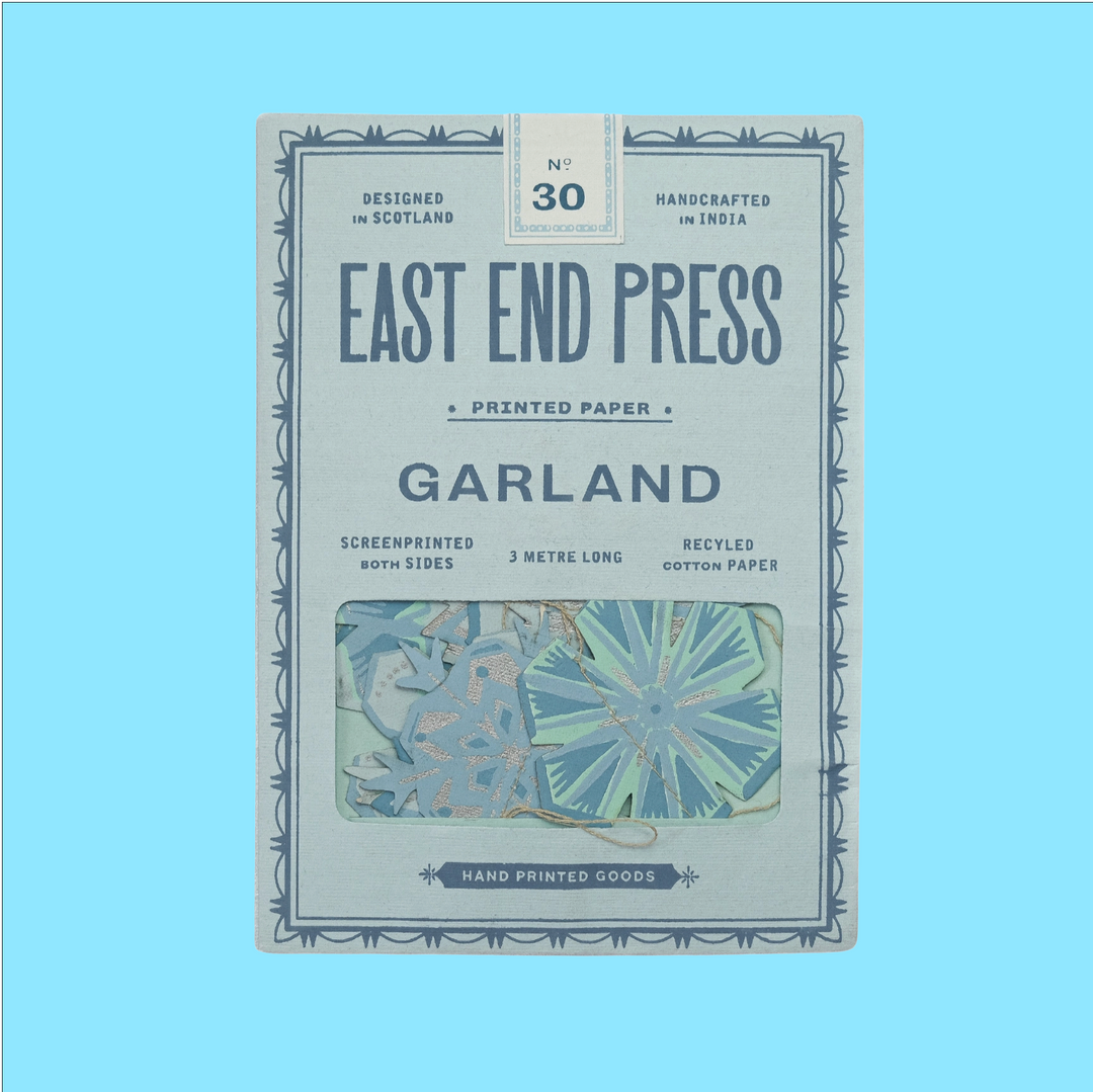 Snowflake Sewn Garland