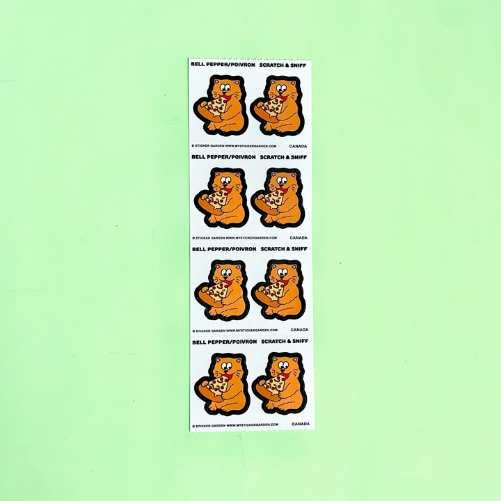 Scratch and Sniff  Sticker Sheets