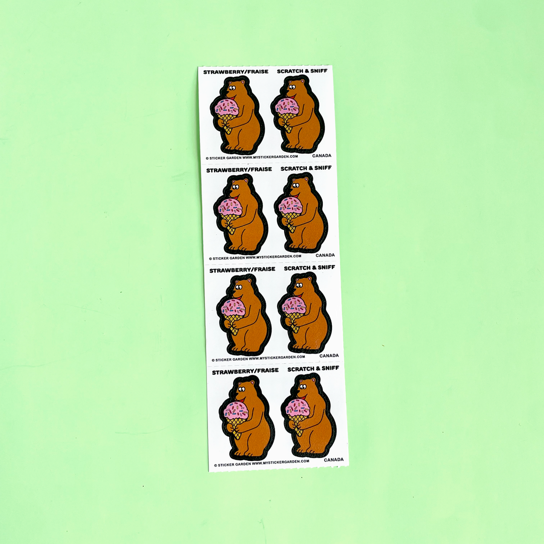 Scratch and Sniff  Sticker Sheets