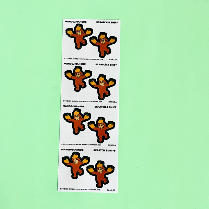 Scratch and Sniff  Sticker Sheets