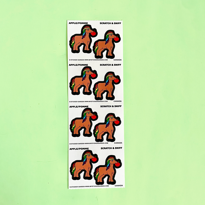 Scratch and Sniff  Sticker Sheets