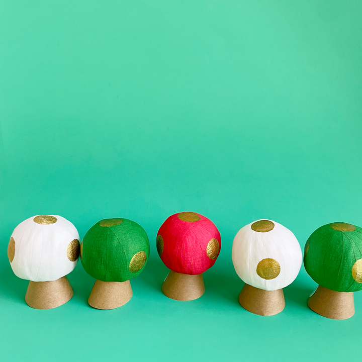 Christmas Mushroom Surprise Ball
