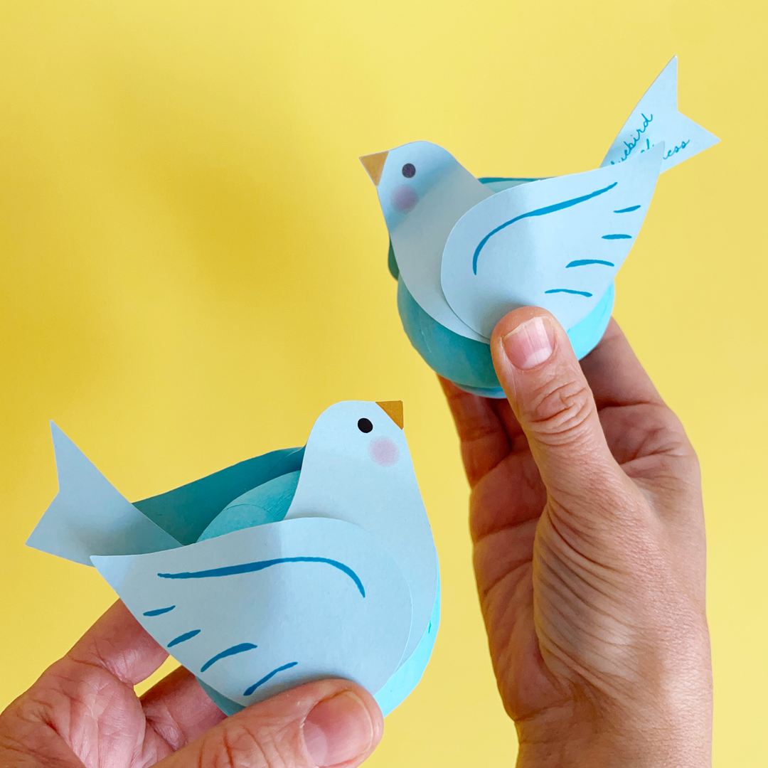 Blue Bird Surprise Ball