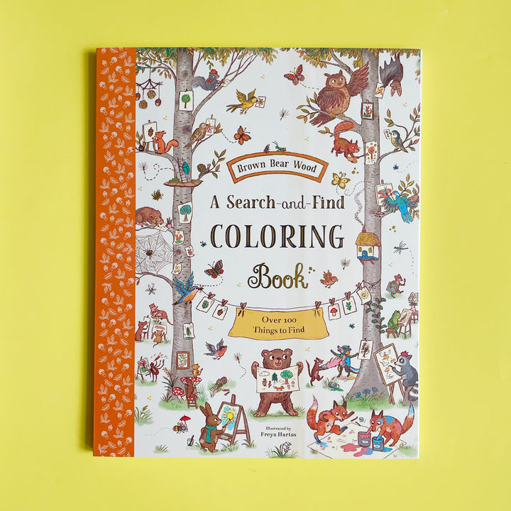 Brown Bear Wood Seek and Find Coloring Book