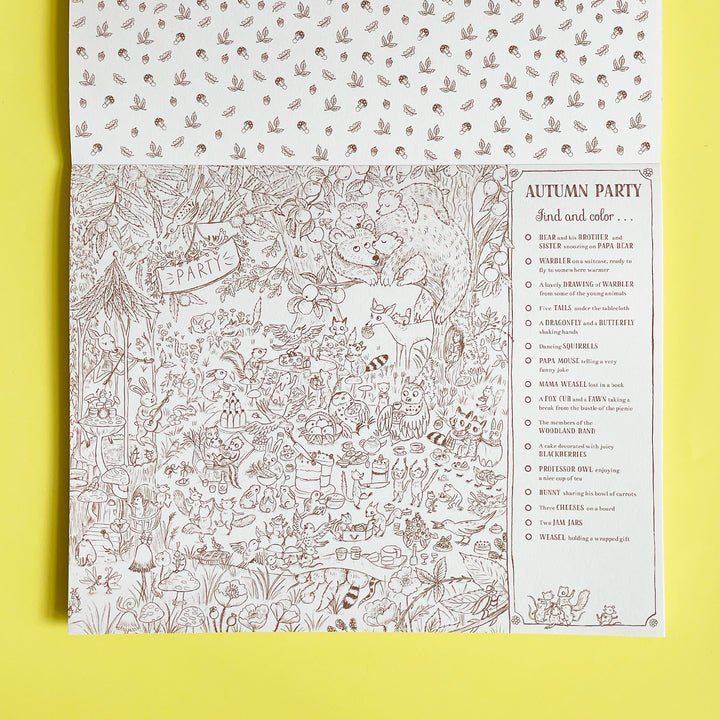 Brown Bear Wood Seek and Find Coloring Book