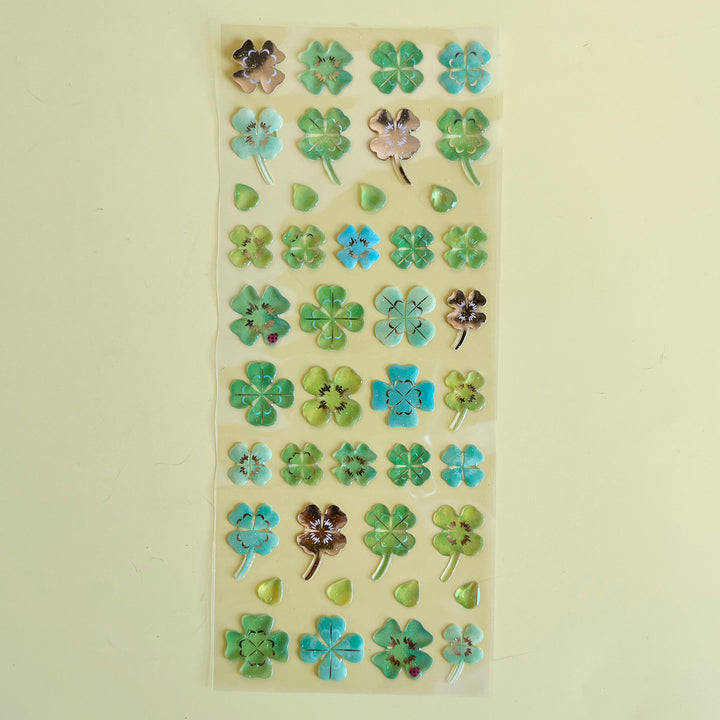 Clover Gem Stickers