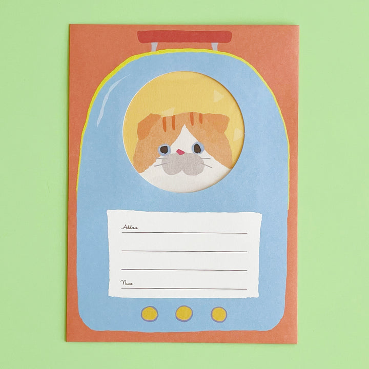 Cat in a Rucksack Letter Set