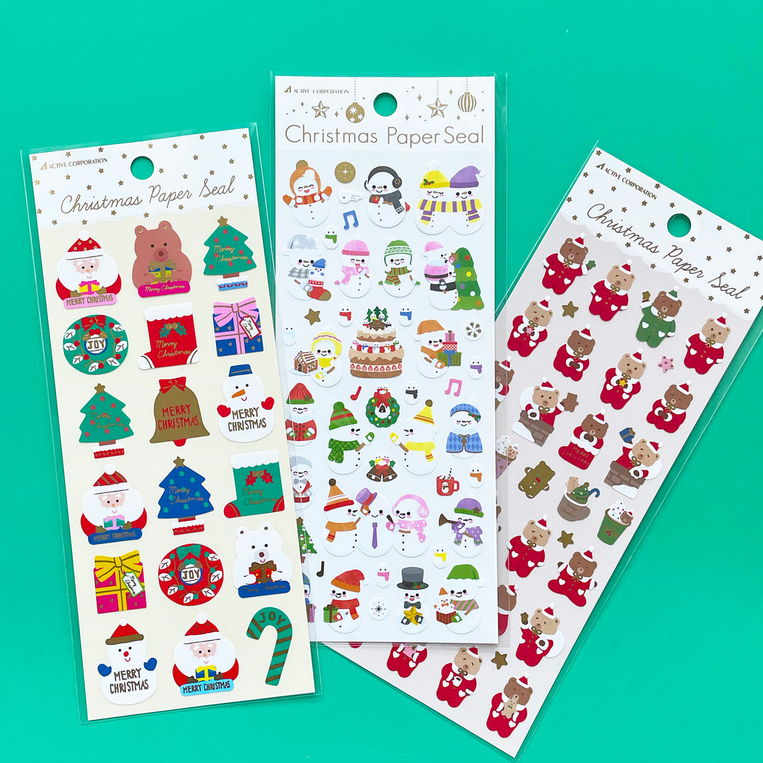 Classic Christmas Stickers