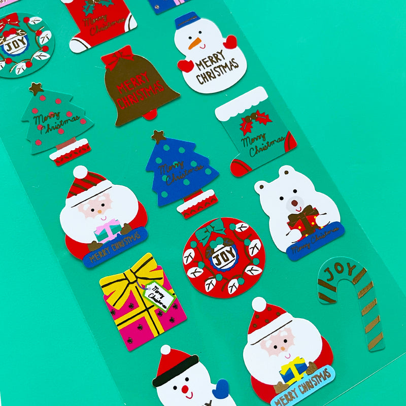 Classic Christmas Stickers