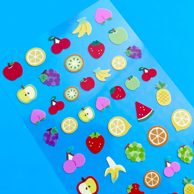 Mini Fruit Stickers