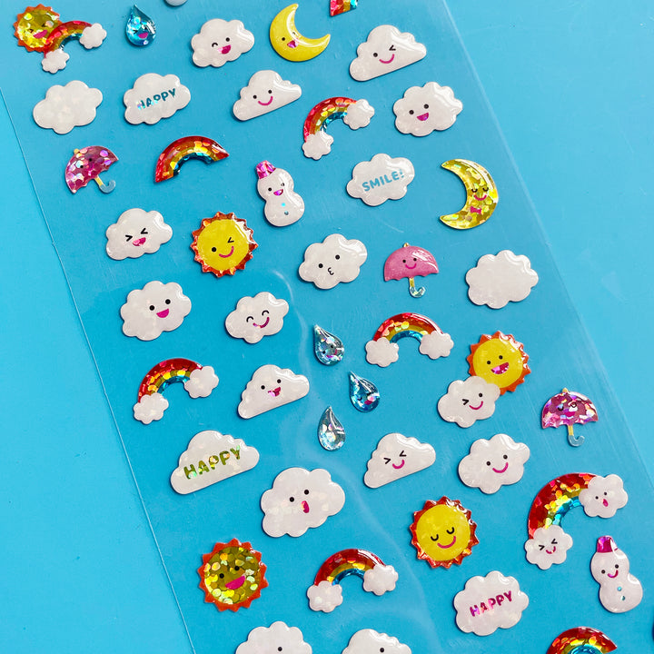 Happy Day Gem Stickers