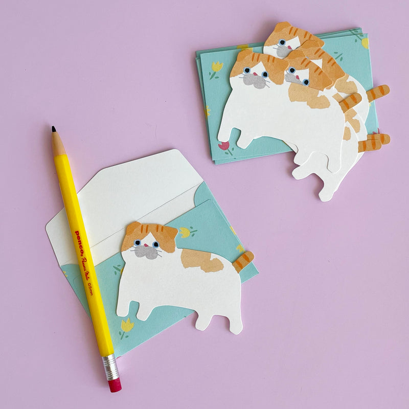 Mini Cat Notecard Set