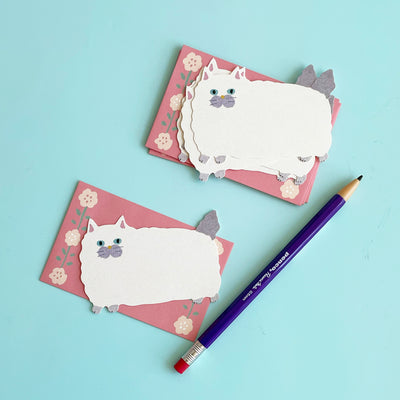 Mini Cat Notecard Set