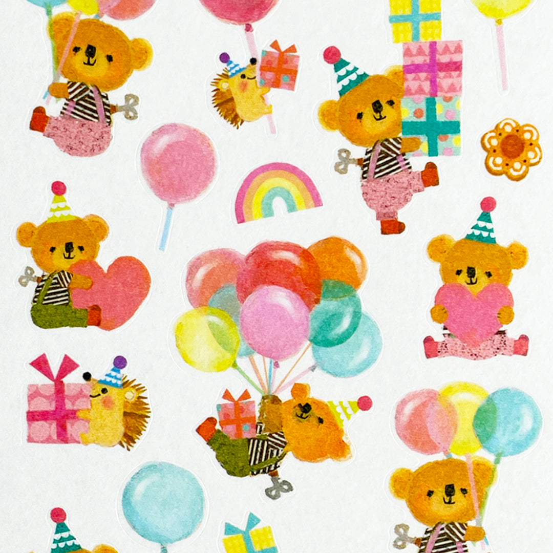 Party Animal Washi Stickers