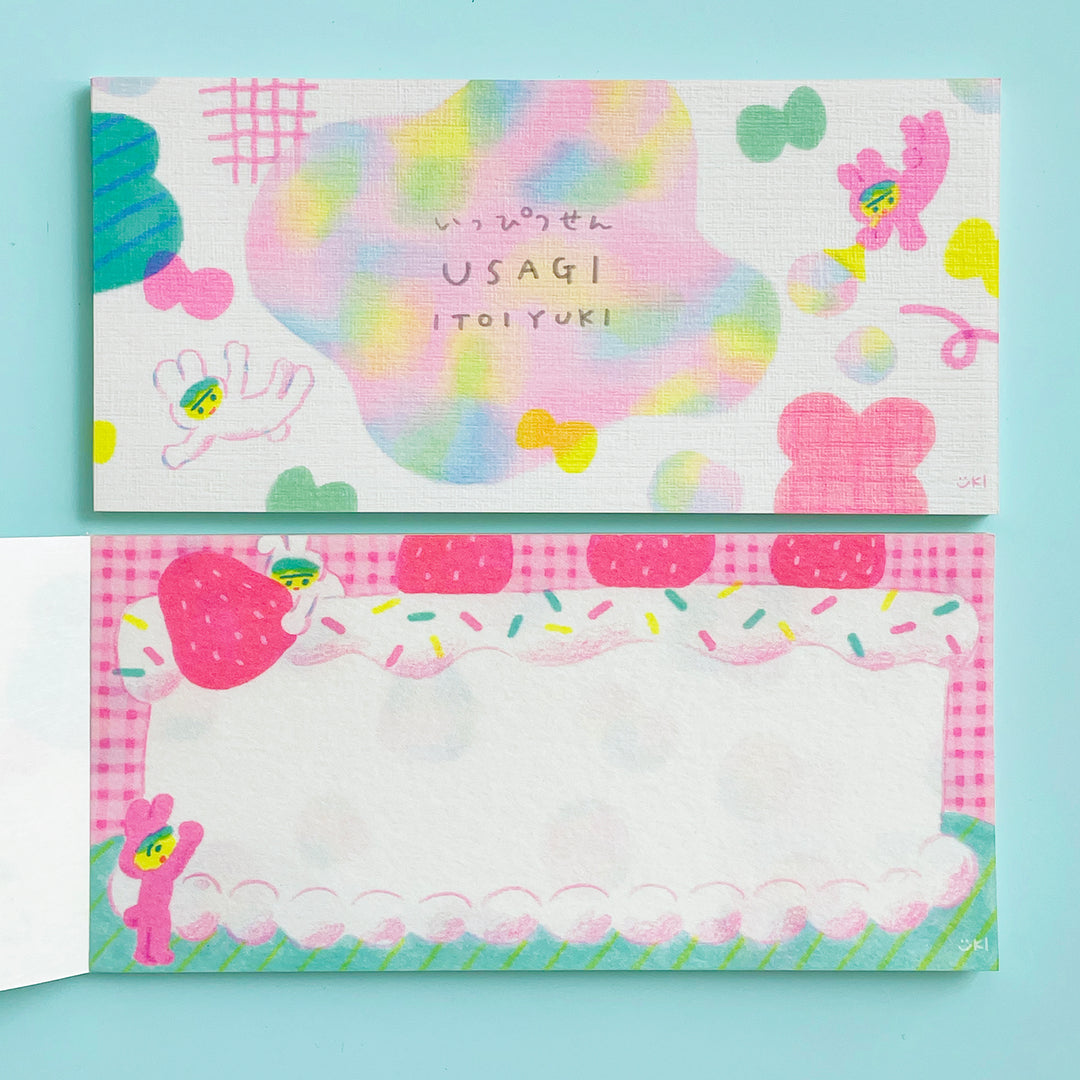 Usagi Rabbit Memo Pad