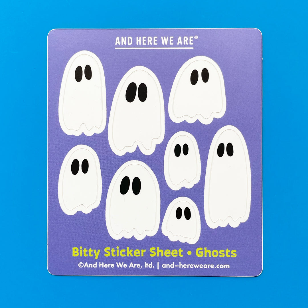Ghosts Bitty Sticker Sheet