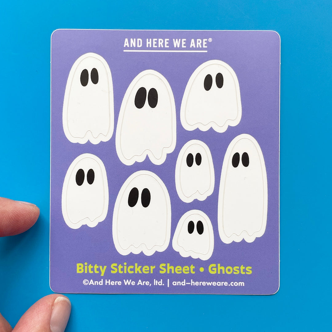 Ghosts Bitty Sticker Sheet