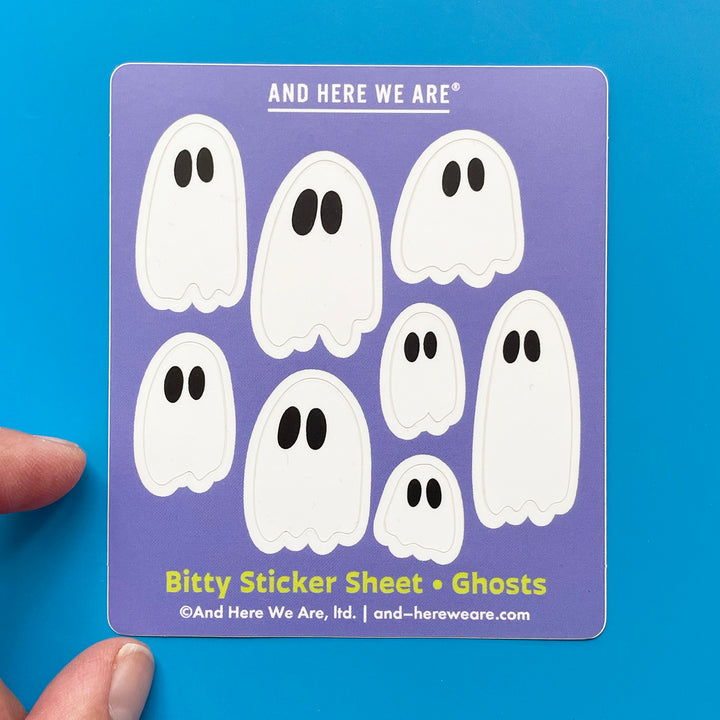Ghosts Bitty Sticker Sheet