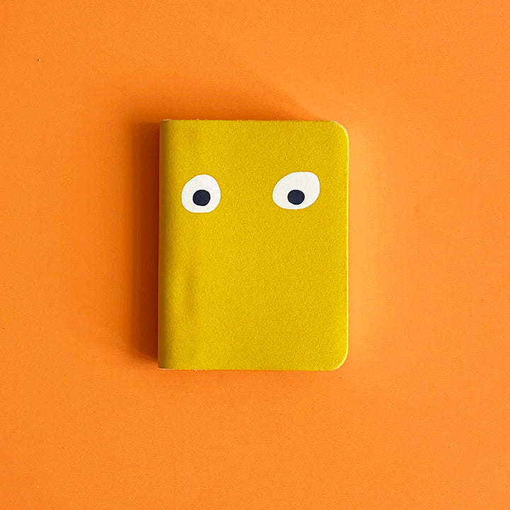 Googly Eye Leather Notebook