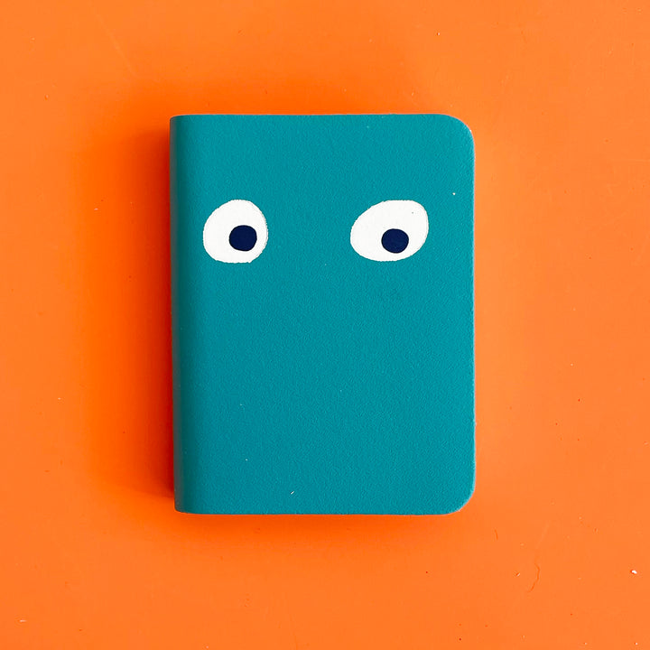 Googly Eye Leather Notebook