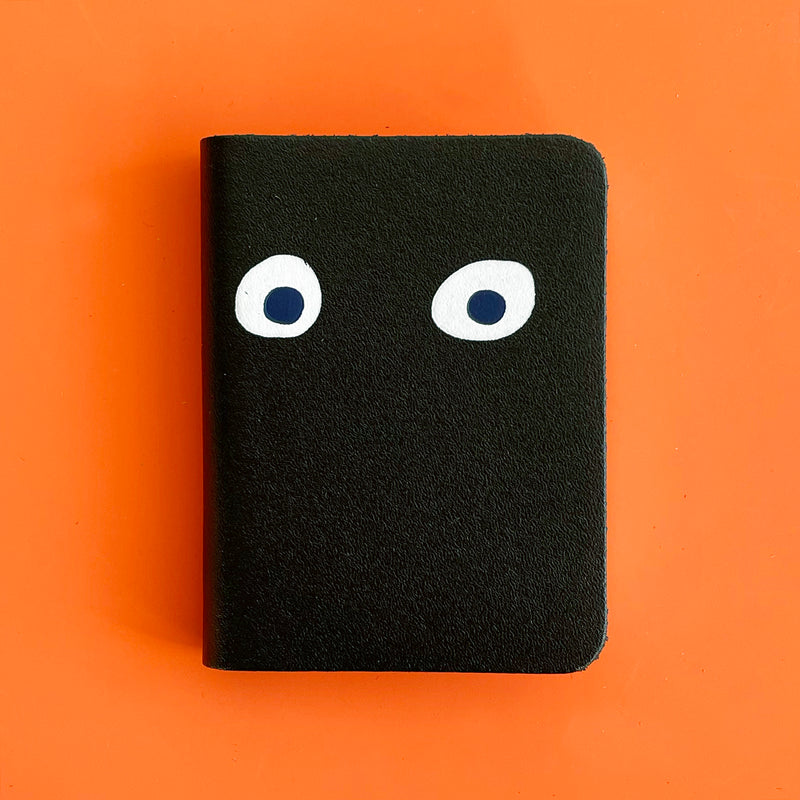 Googly Eye Leather Notebook