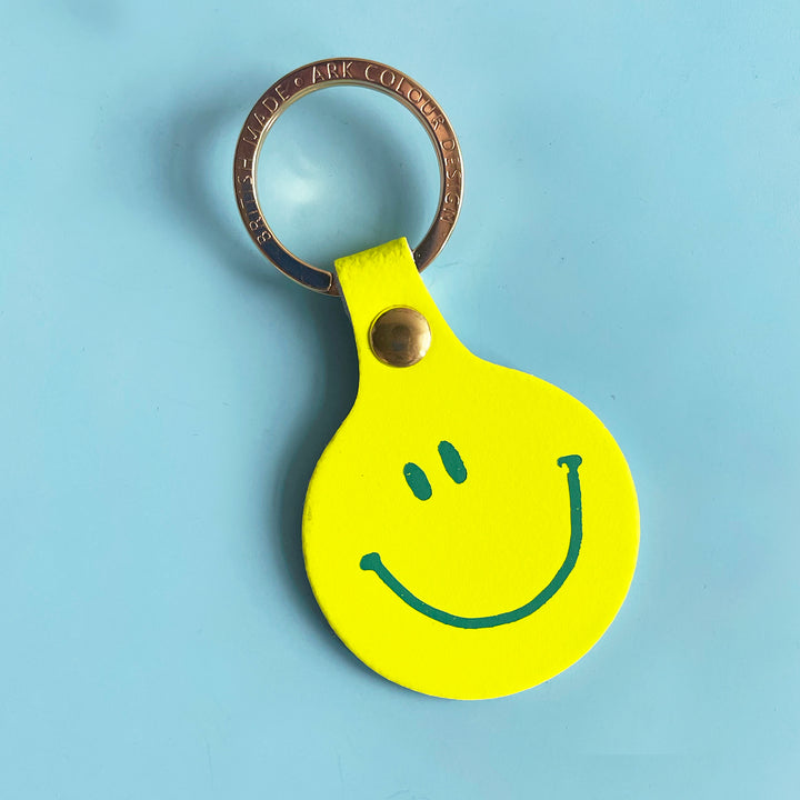 Happy Face Key Ring