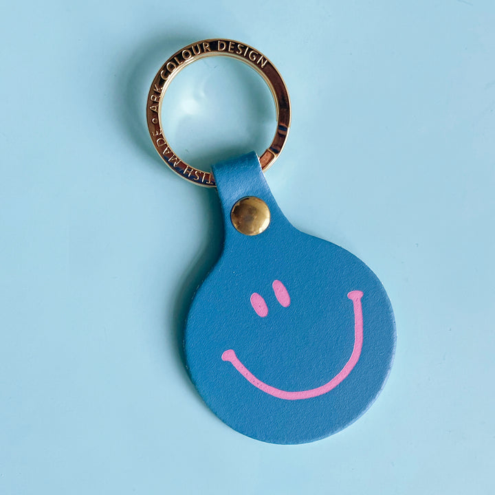 Happy Face Key Ring