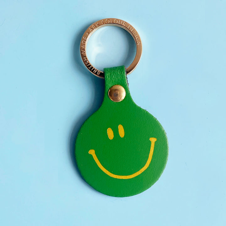 Happy Face Key Ring