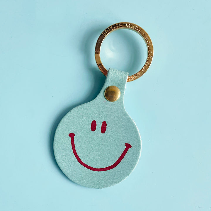 Happy Face Key Ring