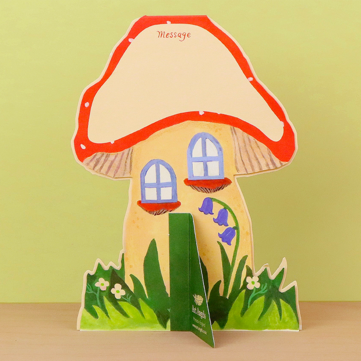 Toadstool Cottage Lift-the-Flap Greeting Card