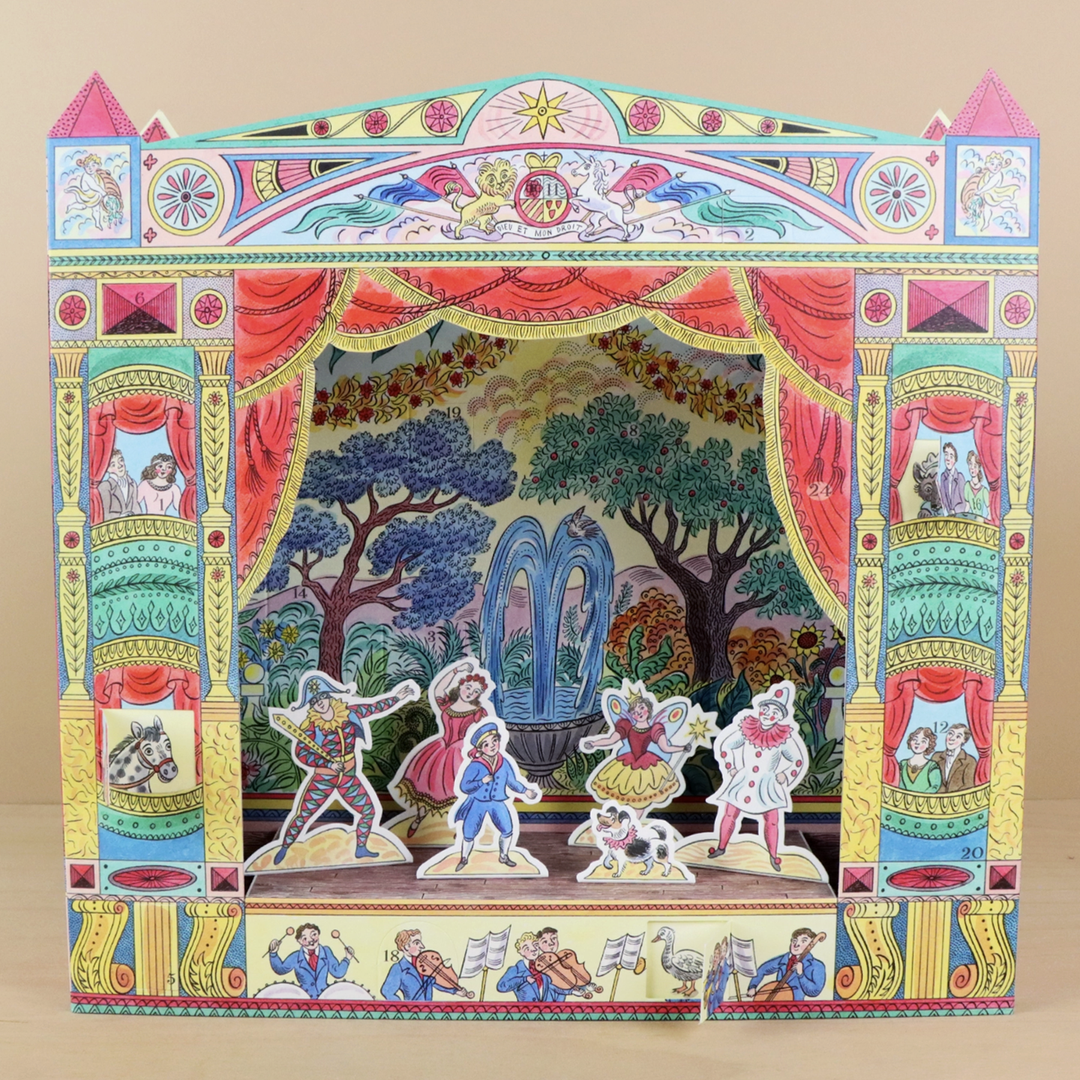 Pantomime 3D Advent Calendar Diorama