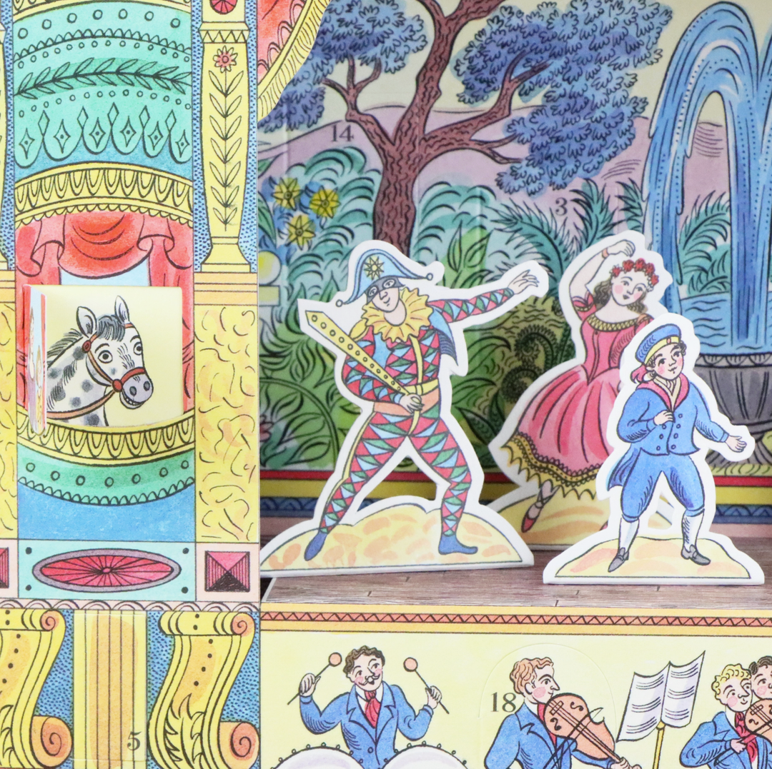 Pantomime 3D Advent Calendar Diorama