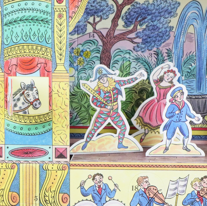 Pantomime 3D Advent Calendar Diorama