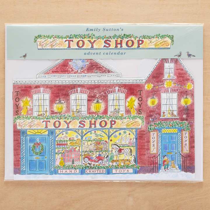Toy Shop 3D Advent Calendar Diorama