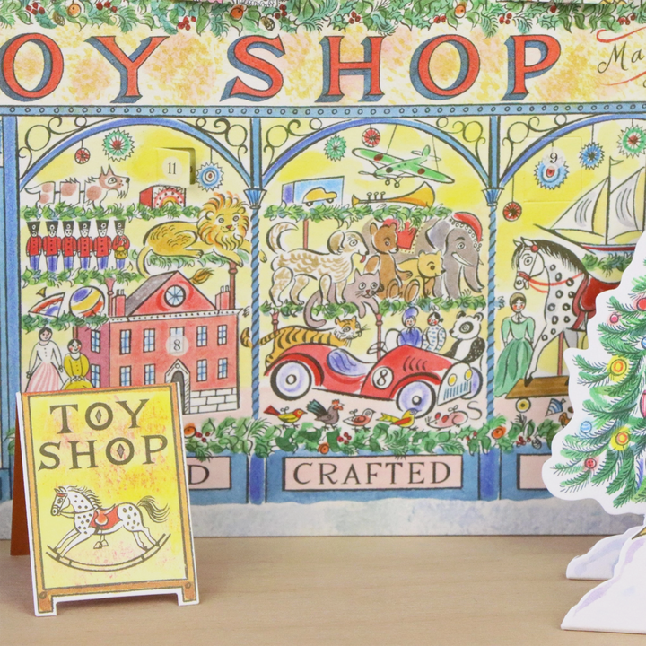 Toy Shop 3D Advent Calendar Diorama