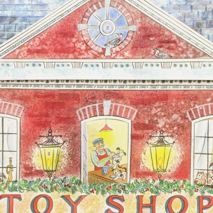 Toy Shop 3D Advent Calendar Diorama