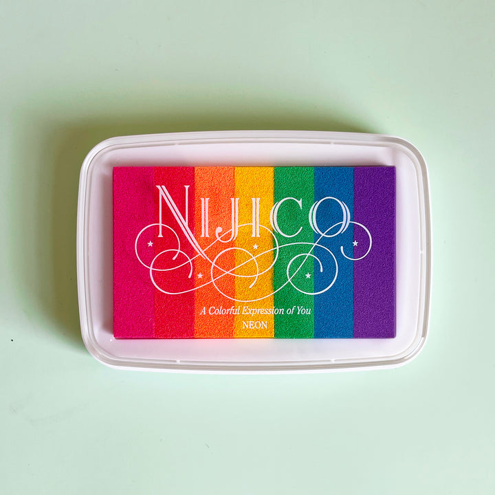 Neon Rainbow Stamp Pad