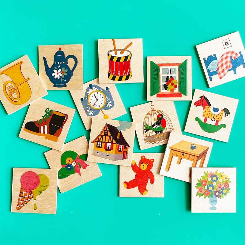 Wooden Memory Game