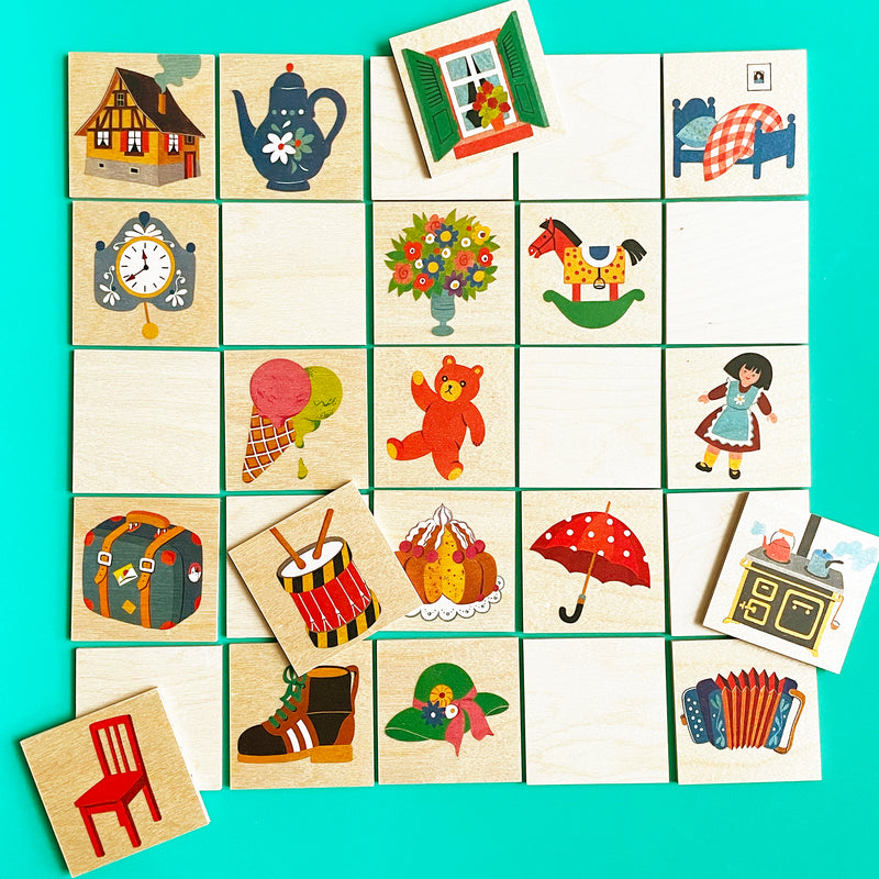 Wooden Memory Game