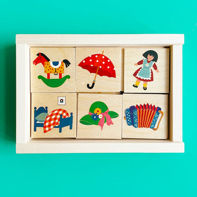 Wooden Memory Game