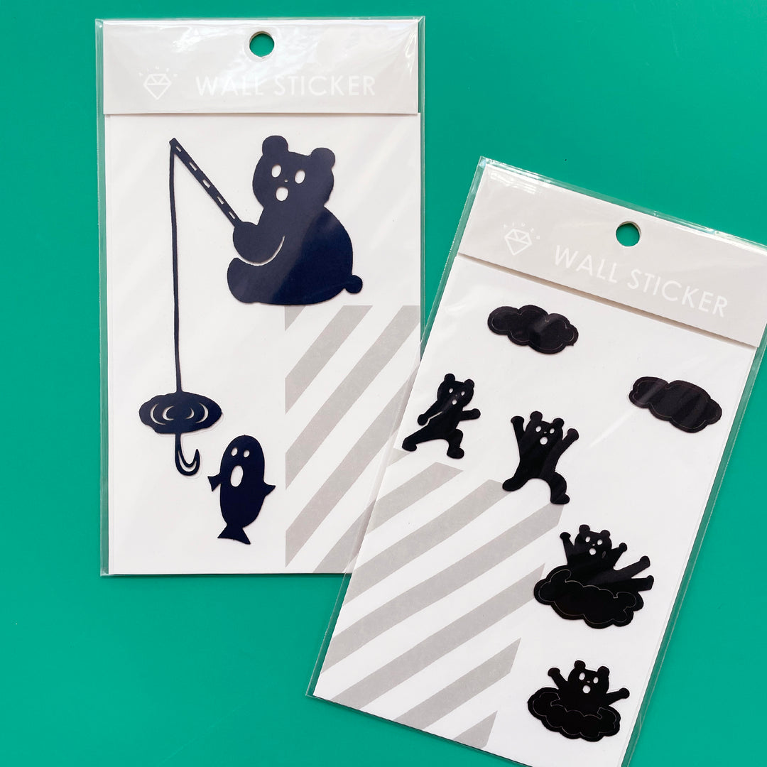 Black Bear Wall Stickers
