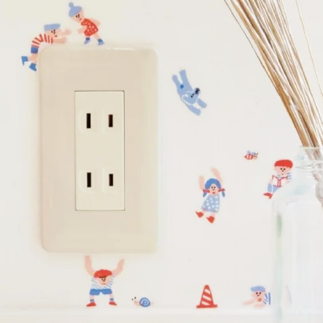 CHIBI World Wall Stickers