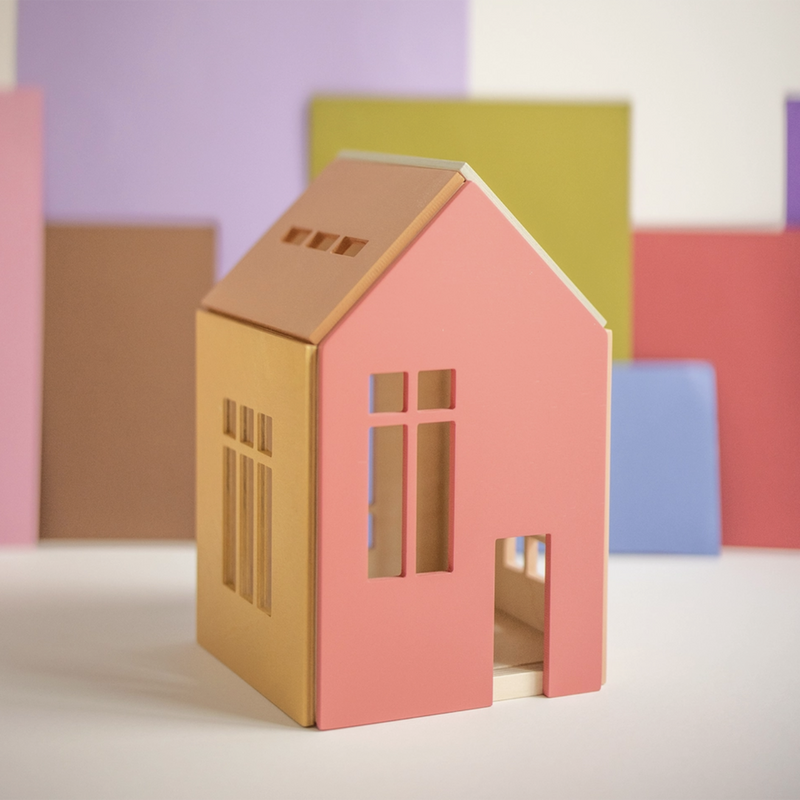 Colorful Magnetic Dollhouse