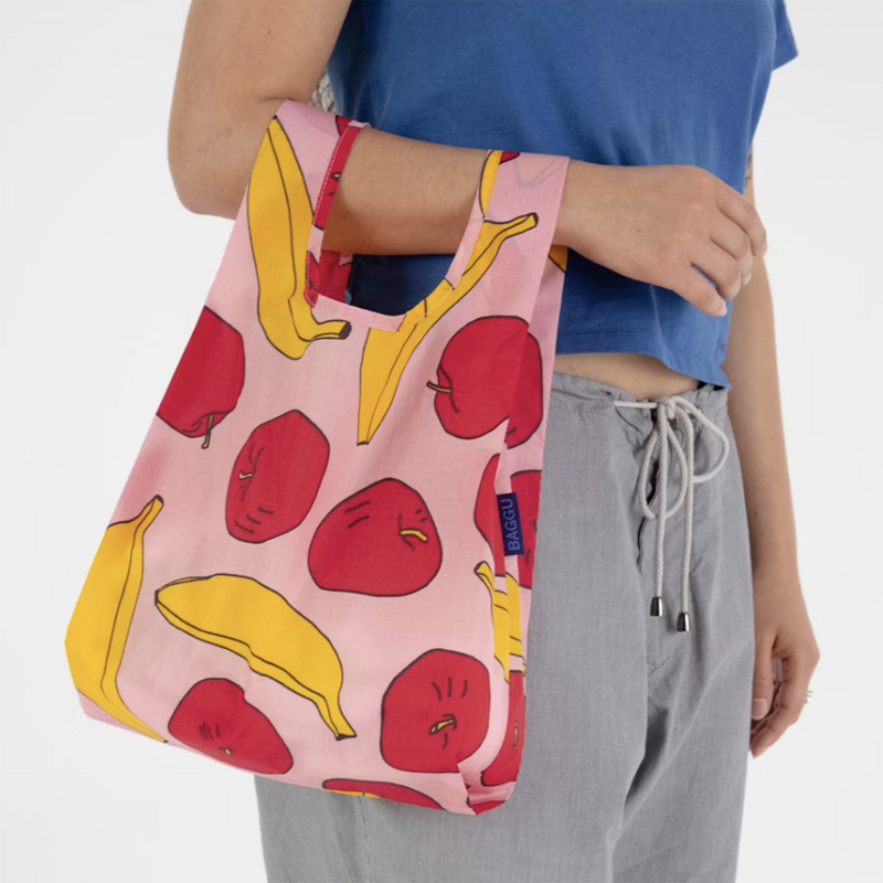 Apples and Bananas Reusable Bag