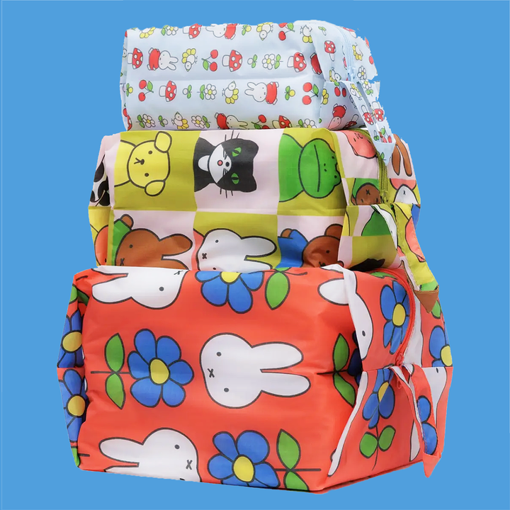 Set of 3 Miffy Zip Bags