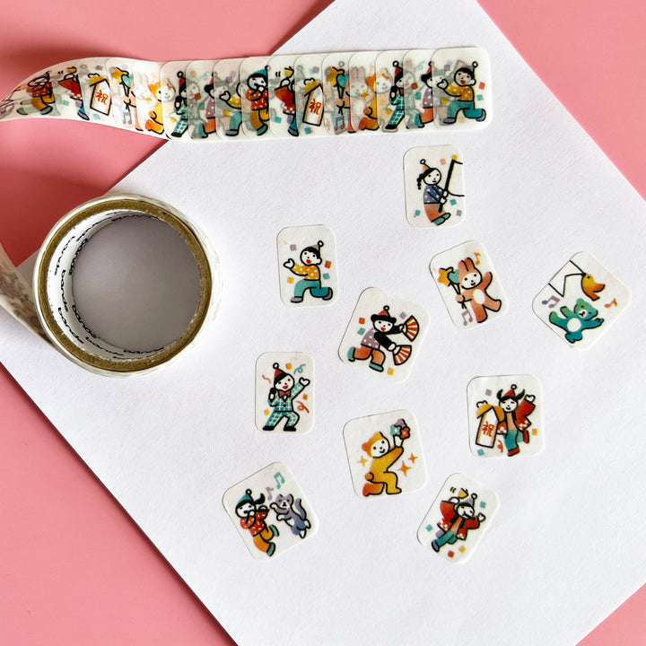 Let's Party Washi Sticker Roll